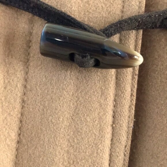 Gap Wool Blend Camel Pea Coat Size XS - Picture 4 of 8